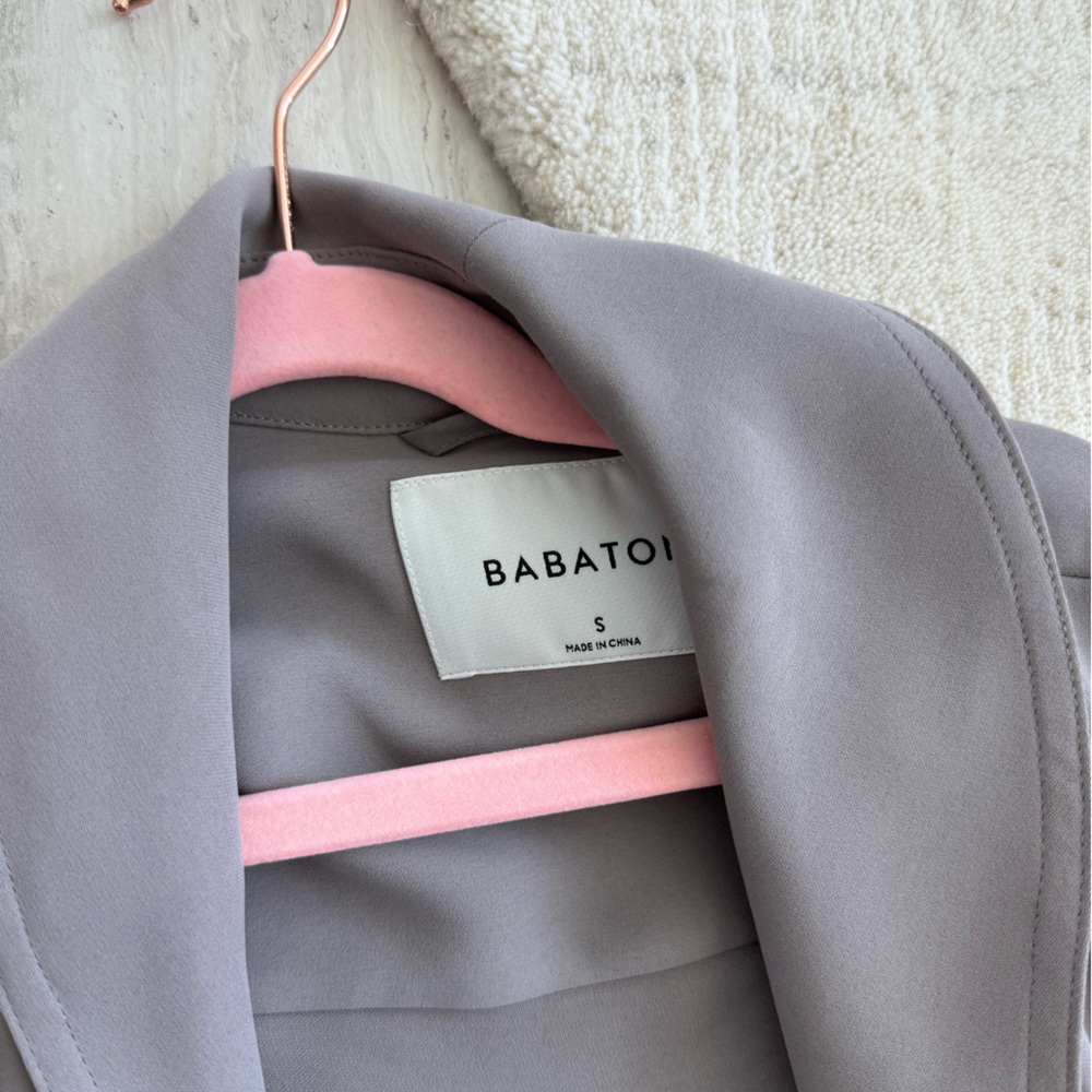 Babaton Gray Open Front Jacket - image 2